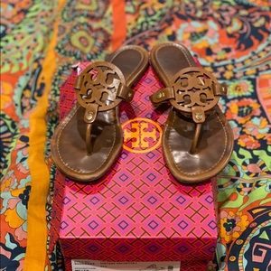 Tory Burch Miller sandals.